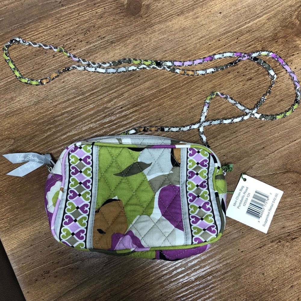 NWT Vera Bradley mini chain bag Portobello Road